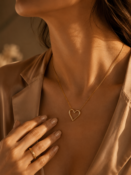 Open Heart Luxe Necklace