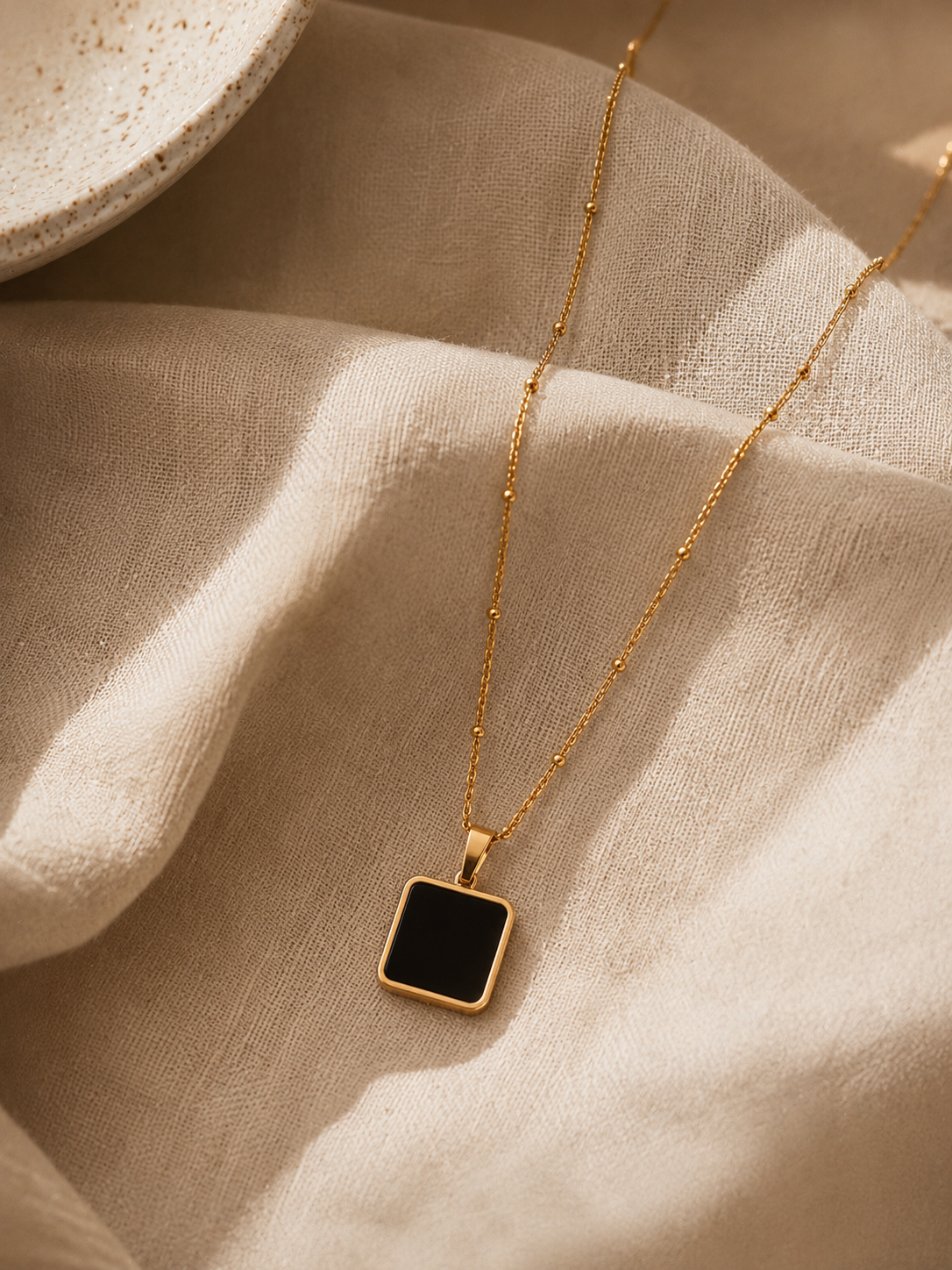 Obsidian Luxe Necklace