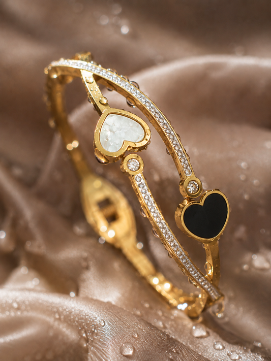 Dual Heart Glow Kada