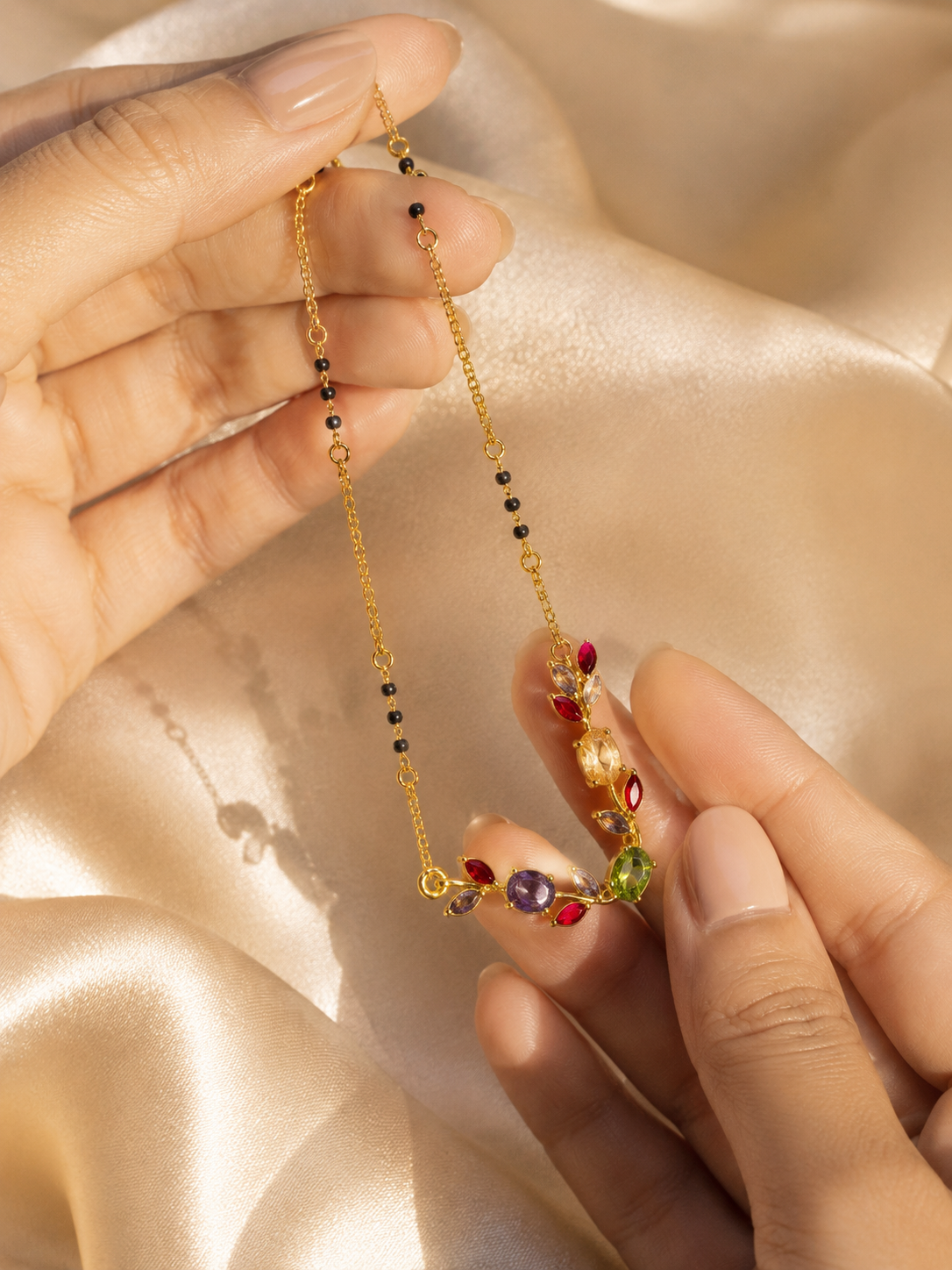 Tulip Garden Glow Mangalsutra