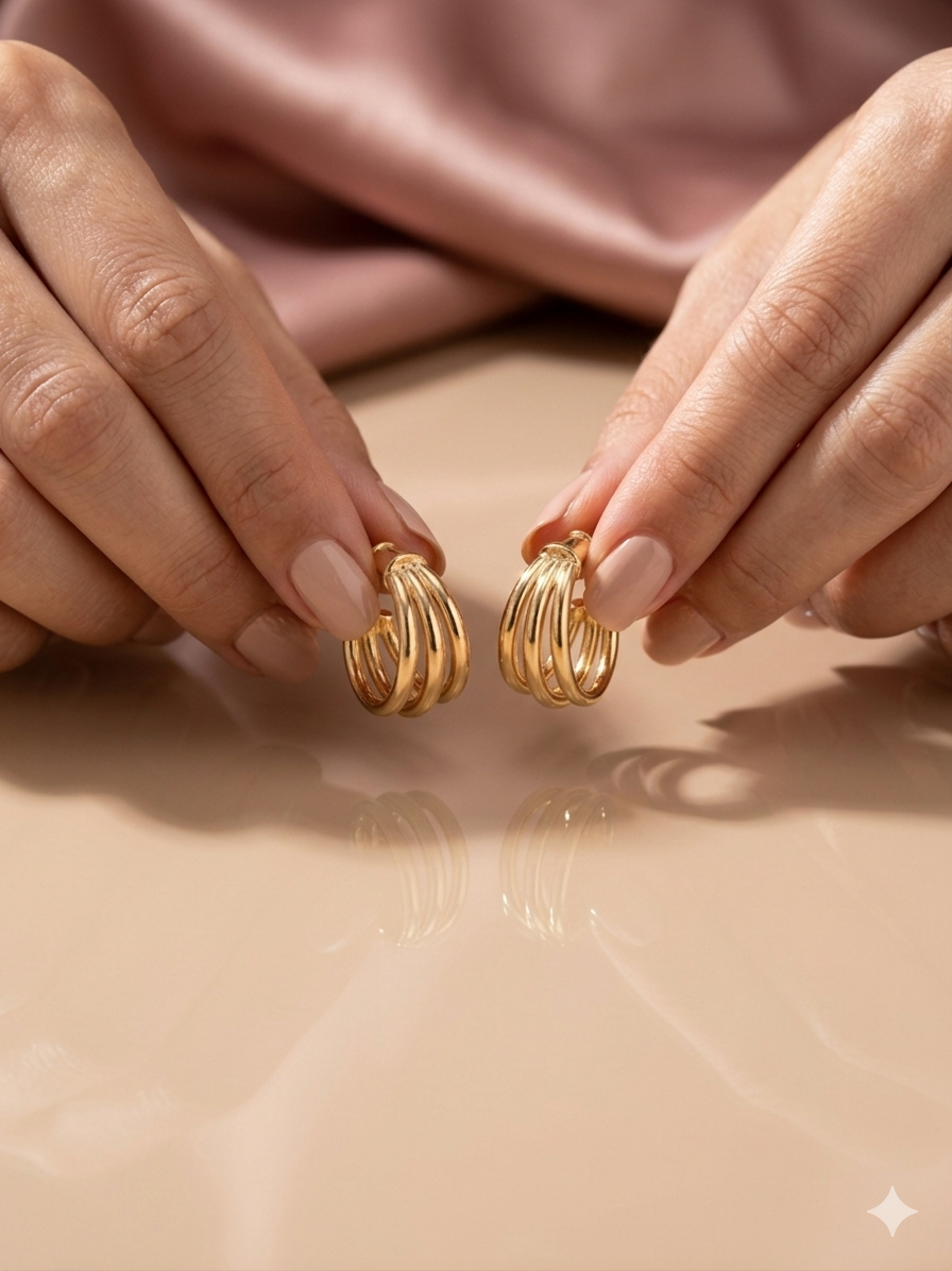 Everyday Luxe Hoops