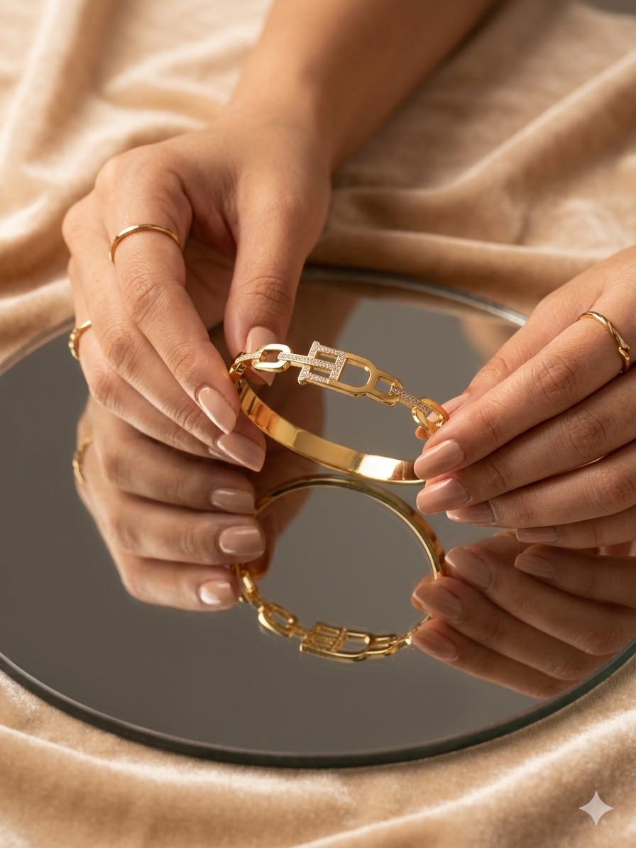 Crystal Link Elegance Kada