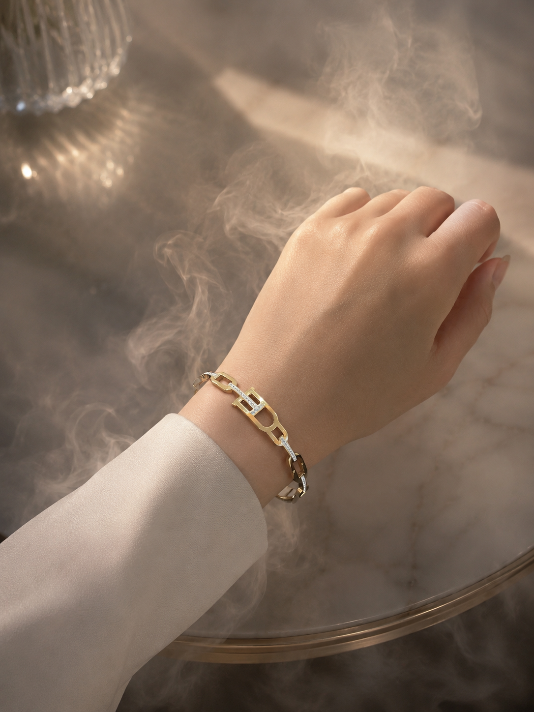Crystal Link Elegance Kada