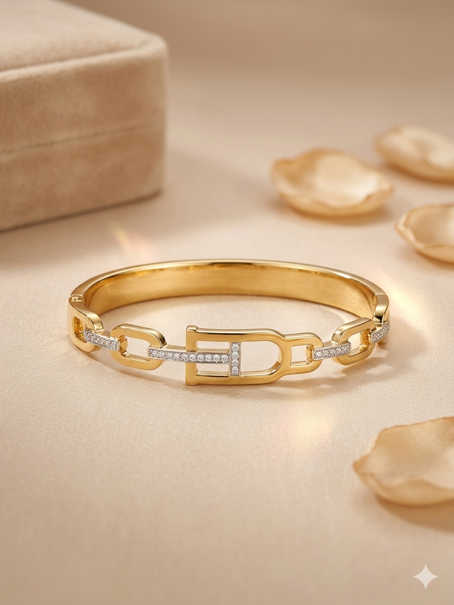 Crystal Link Elegance Kada