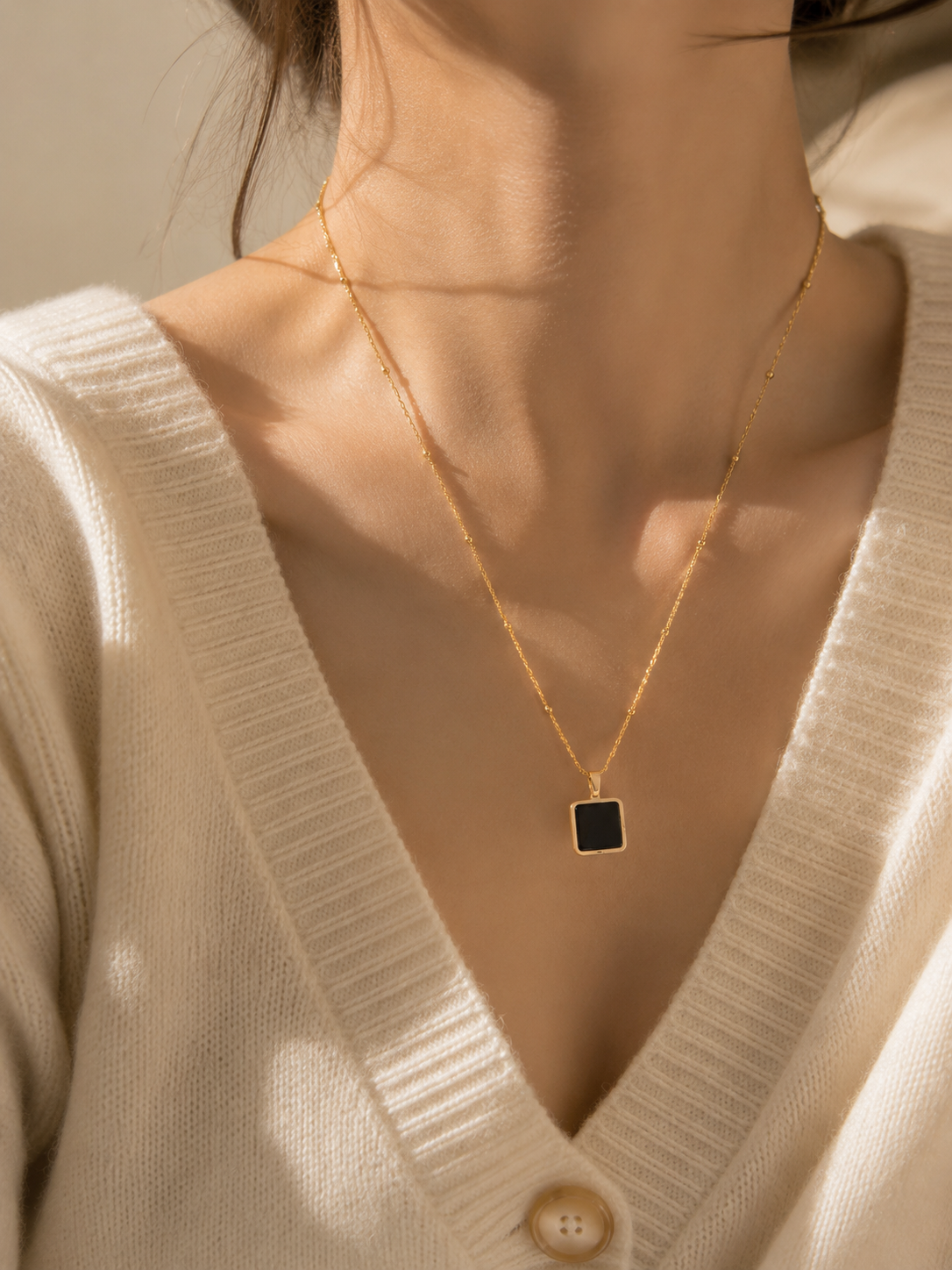 Obsidian Luxe Necklace