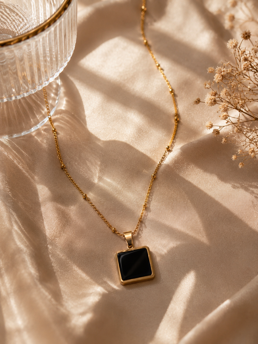 Obsidian Luxe Necklace