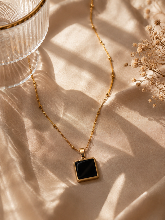 Obsidian Luxe Necklace