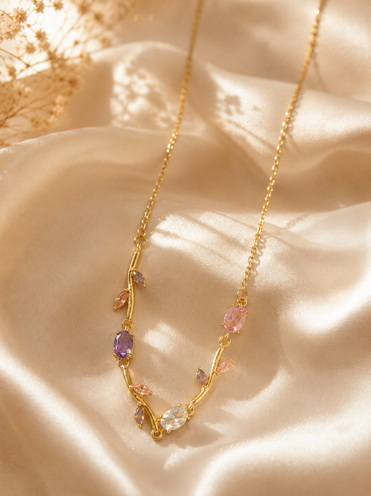 Tulip Vine Pendant Necklace