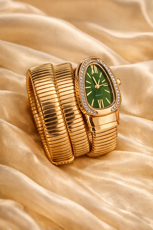 Royale Golden Snake Watch