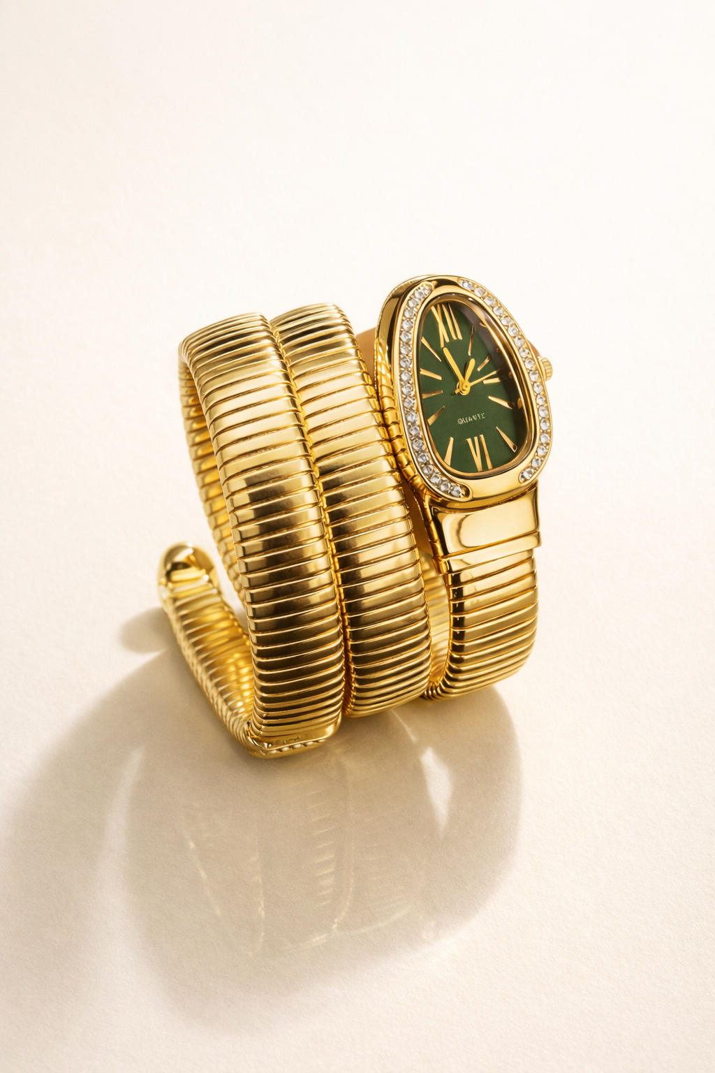 Royale Golden Snake Watch