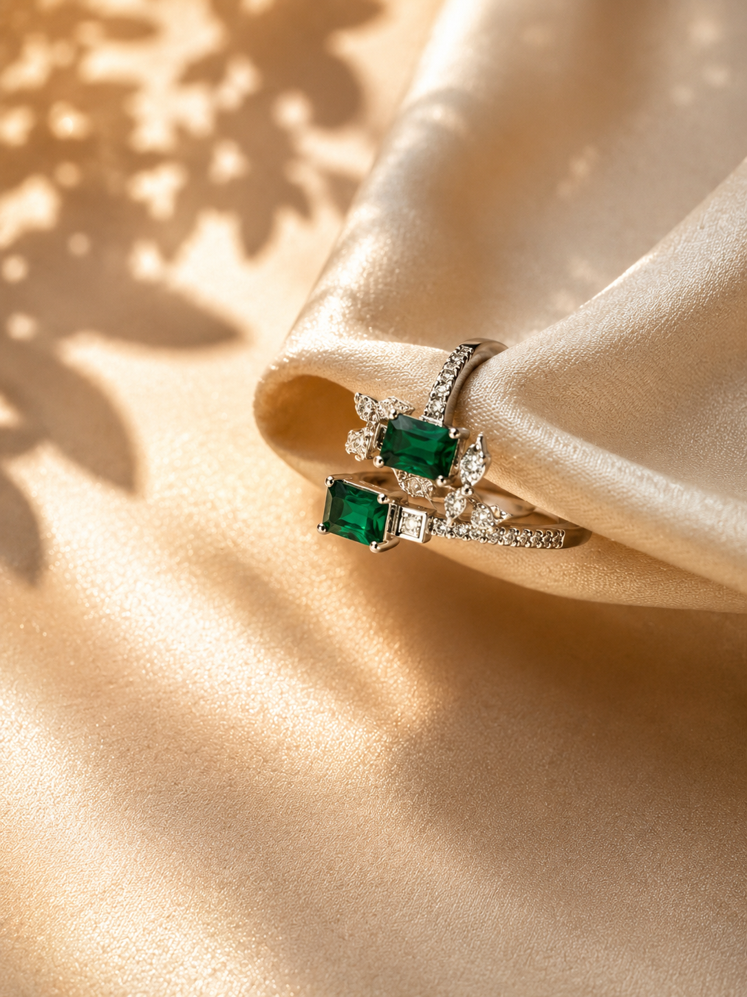 Emerald Mirage Ring