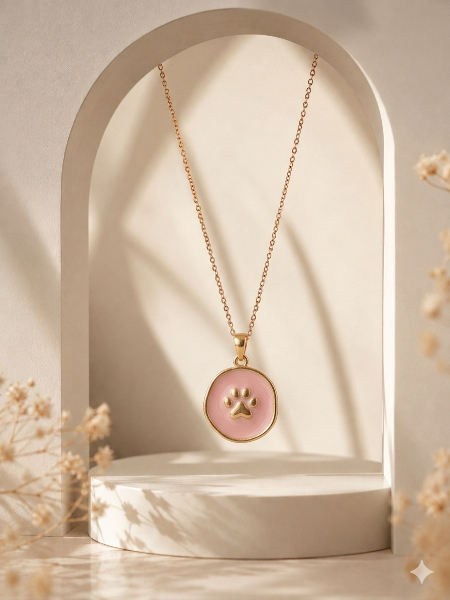 Kawaii Paw Necklace
