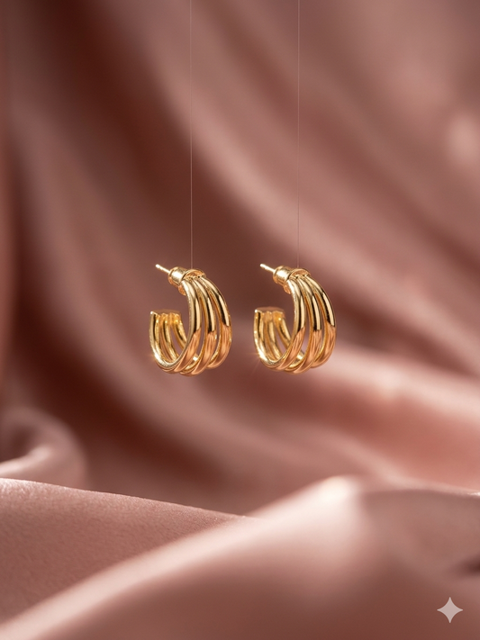 Everyday Luxe Hoops