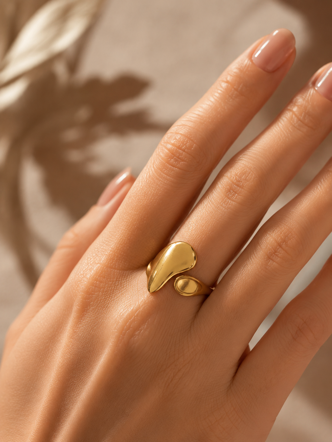 Molten Curve Ring