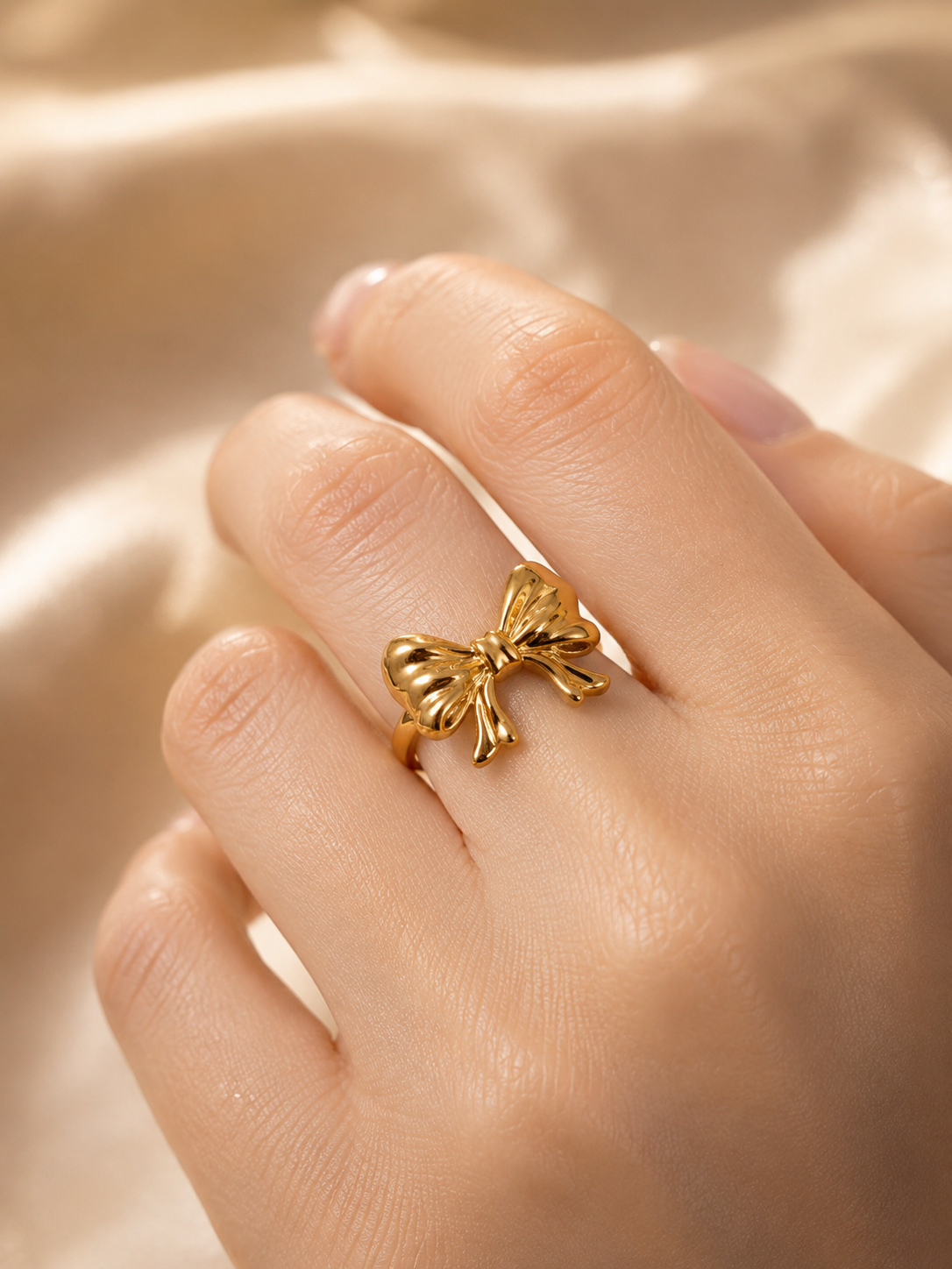 Belle Bow Statement Ring