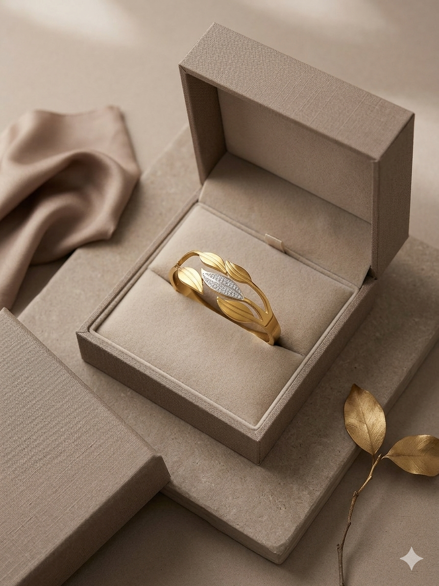 Leaf Bloom Cuff